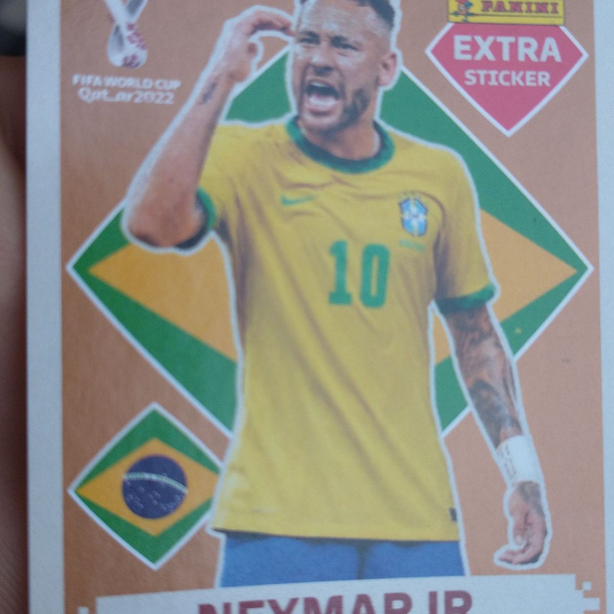 Figurinha Legend Gold Neymar, Item p/ Esporte e Outdoor Panini Nunca Usado  76721392