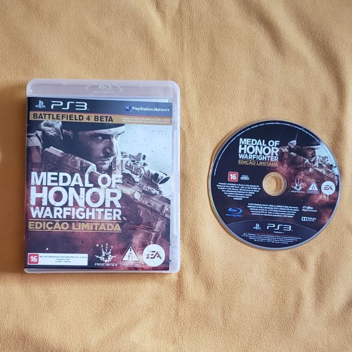 Jogo Medal Of Honor Limited Edition Beta Battlefield 4 Ps3