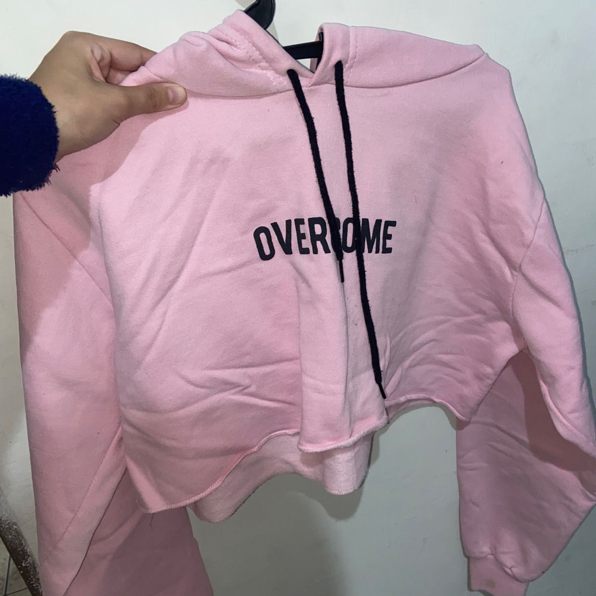 Blusa de best sale frio overcome rosa