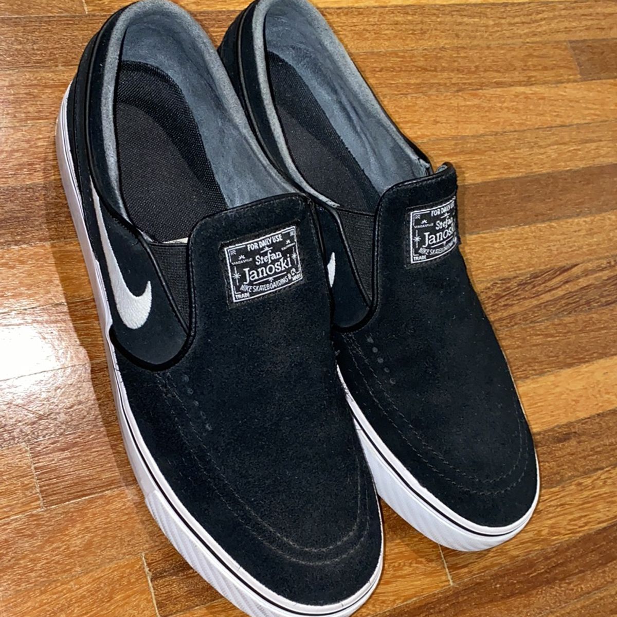 Janoski slip hot sale preto