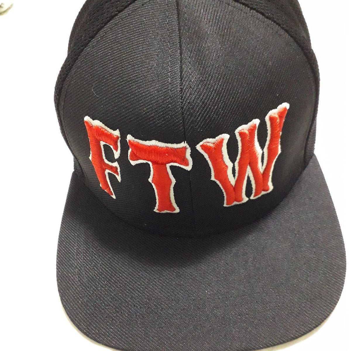 Boné Aba Reta Ftw (Fuck The Worlding) 666 Ftw Harley Davdson Moto