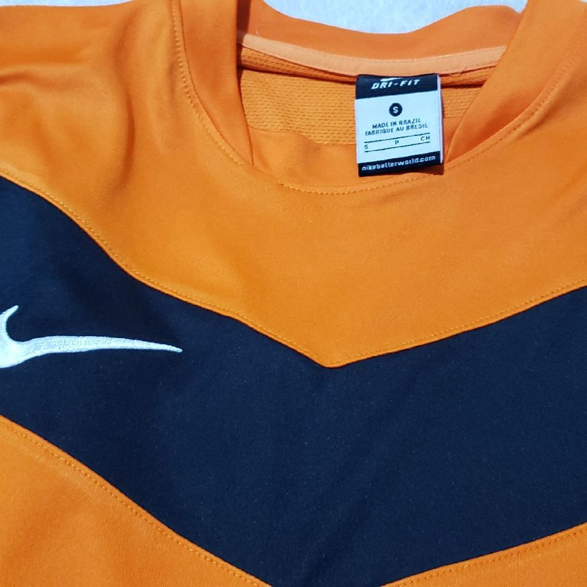 Camiseta de Time Knvb Nike Oficial Laranja, Roupa Esportiva Masculino Nike  Usado 78229344