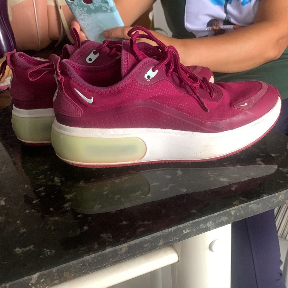 T nis Nike Air Max Dia T nis Feminino Nike Usado 93921043 enjoei