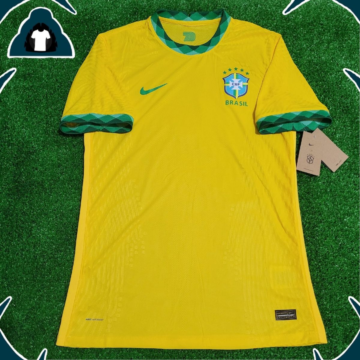 Camisa Versão Jogador Brasil  Camisa Masculina Nike Nunca Usado