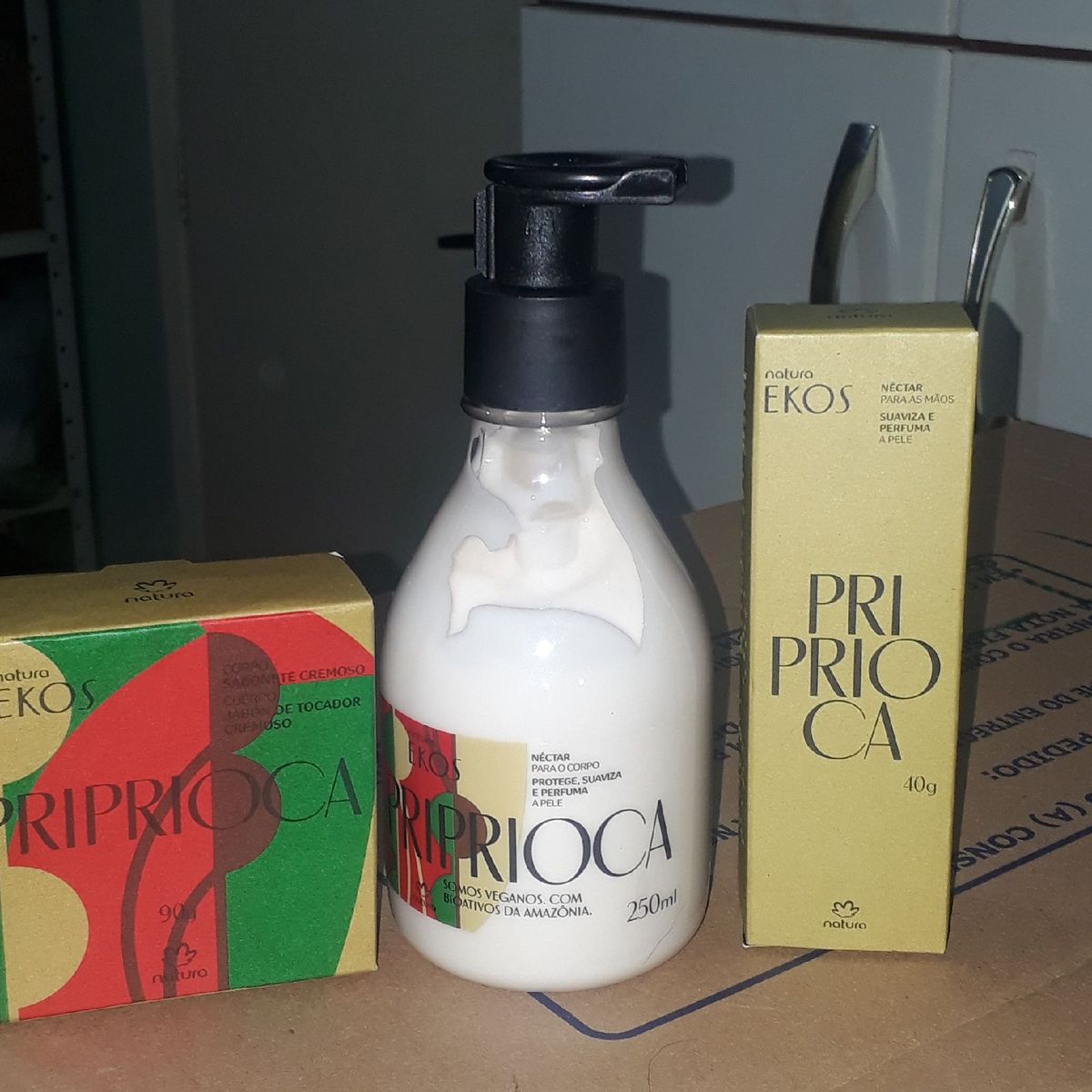 Kit Natura Ekos Priprioca Cosmetico Feminino Natura Nunca Usado 4901 Enjoei