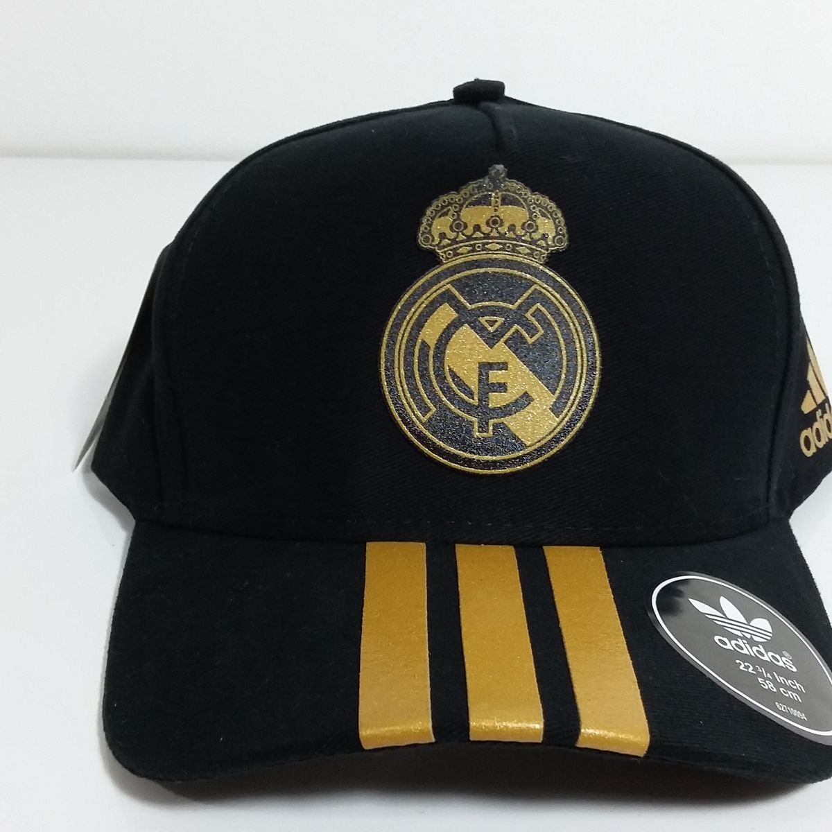 boné real madrid preto