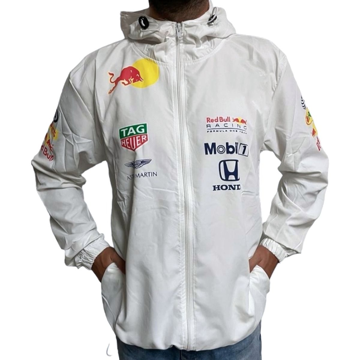 Blusa corta vento clearance da red bull