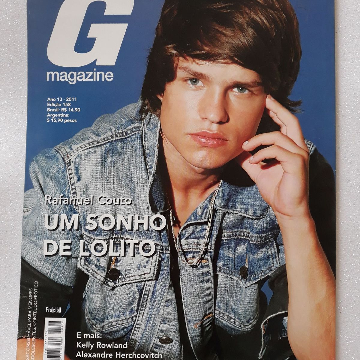 Revista G Magazine Rafanuel Couto | Livro G Magazine Nunca Usado 74009844 |  enjoei