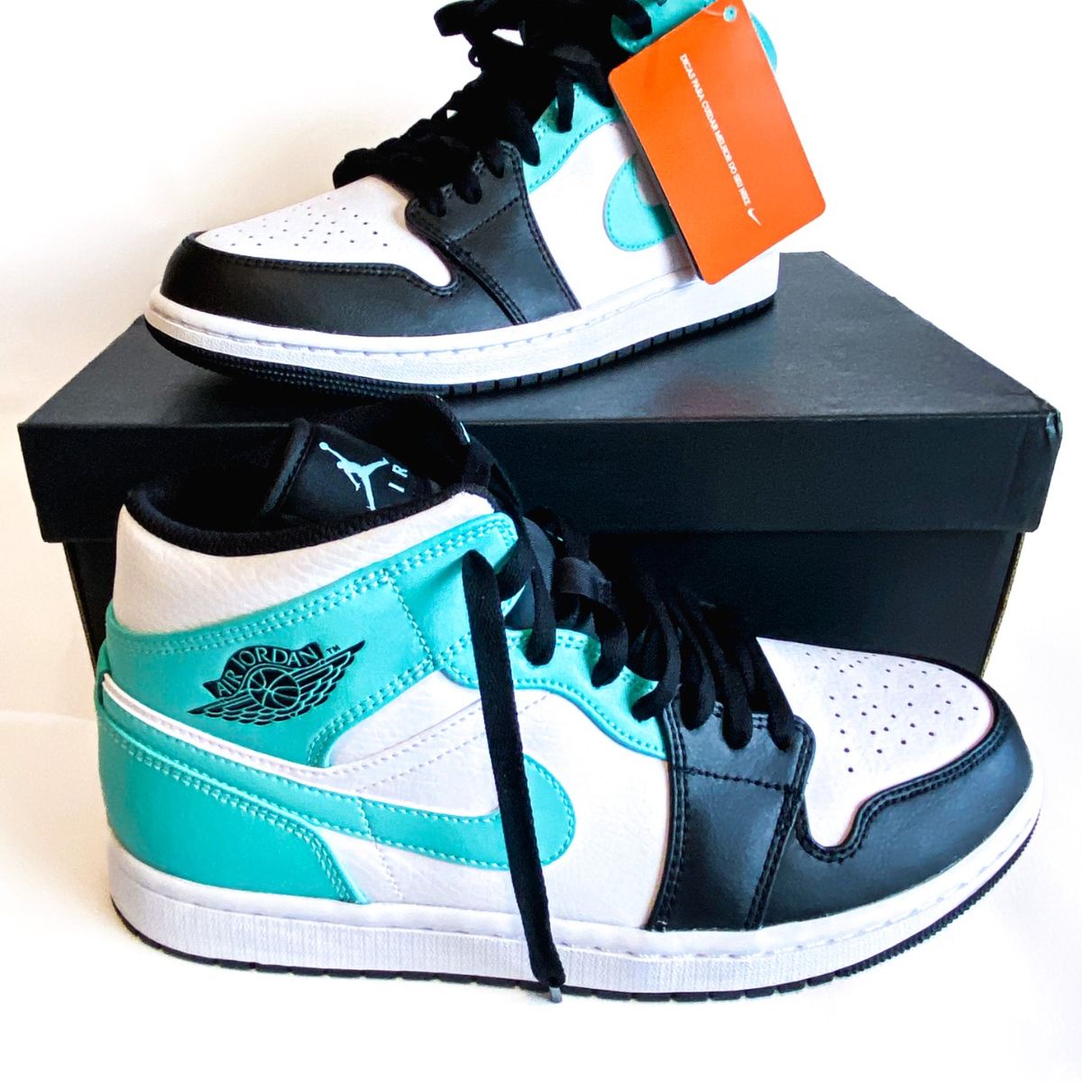 Air Jordan 1 Mid 2024 GS Tropical Twist Igloo Shoes