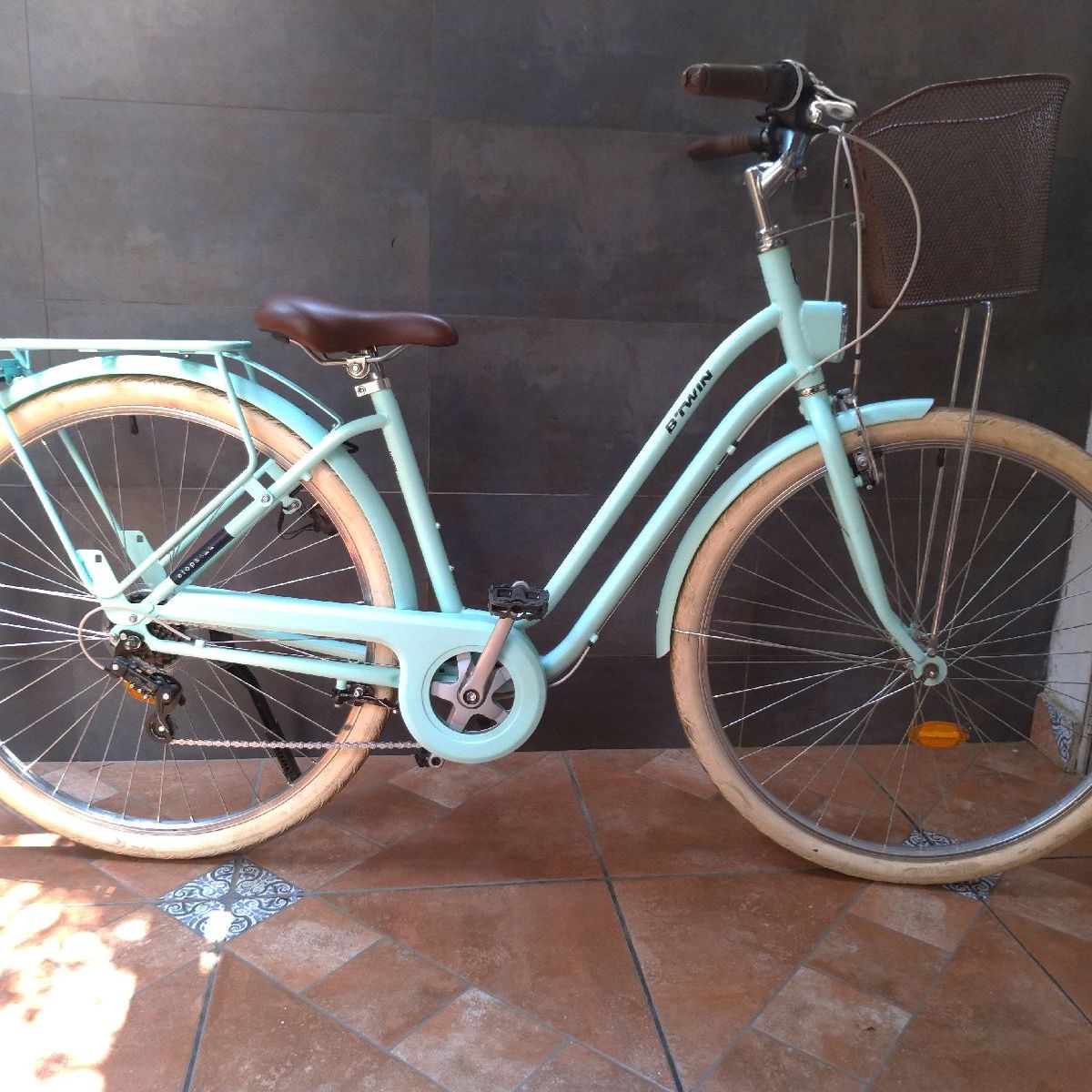 Bicicleta urbana elops 520 hot sale