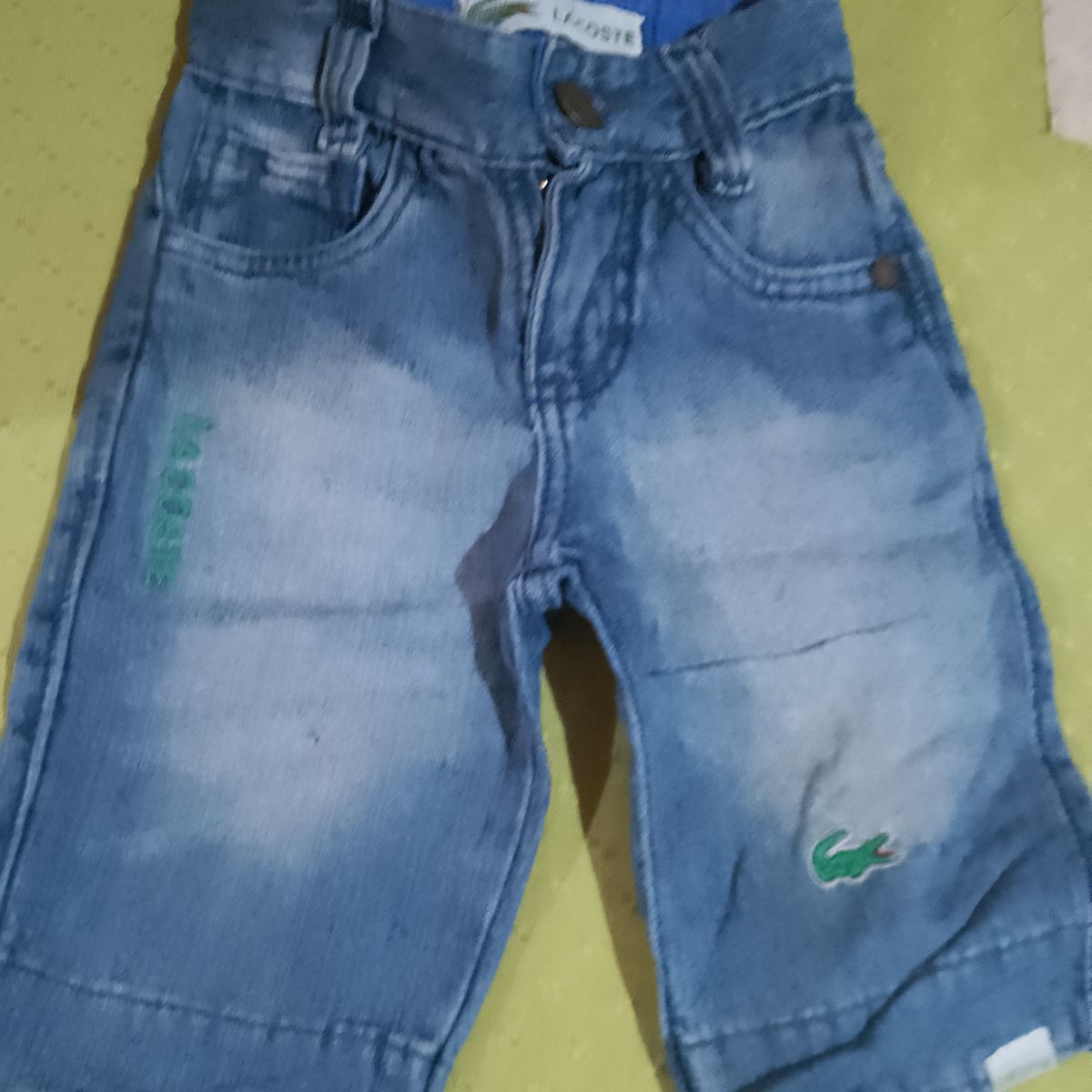 Shorts jeans outlet lacoste