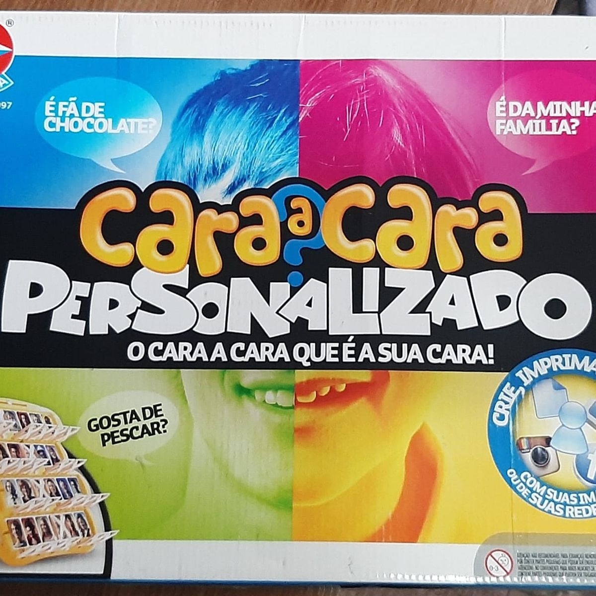 Jogo de mesa Cara a Cara estrela - Rede Quero Tudo