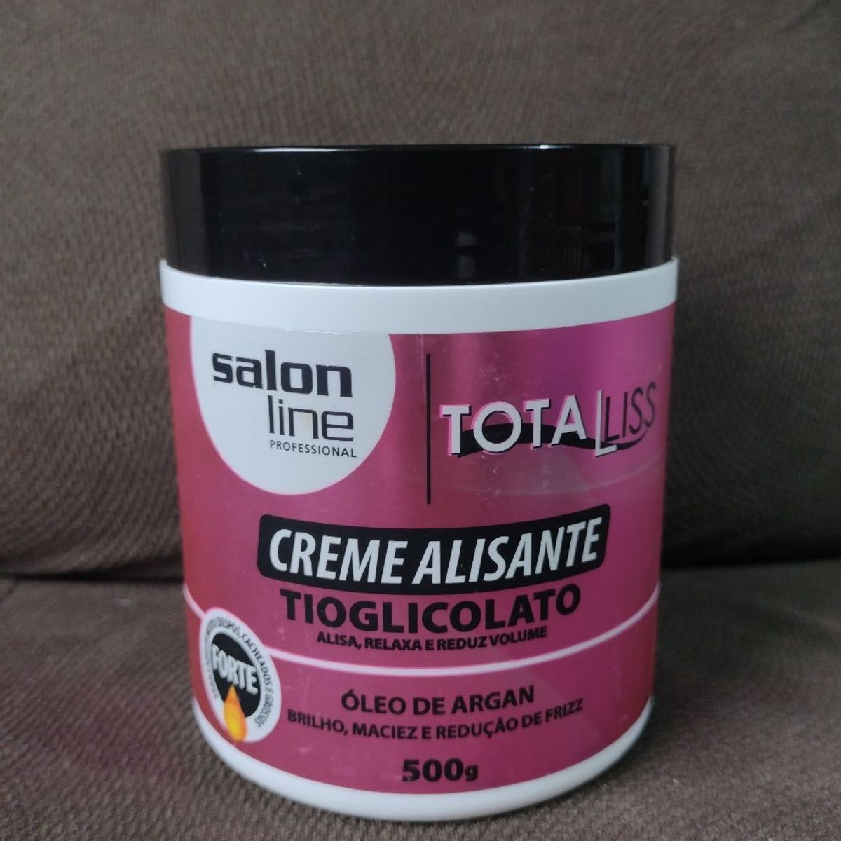 Creme Alisante Tioglicolato Salon Line 500g Salon Line Usado
