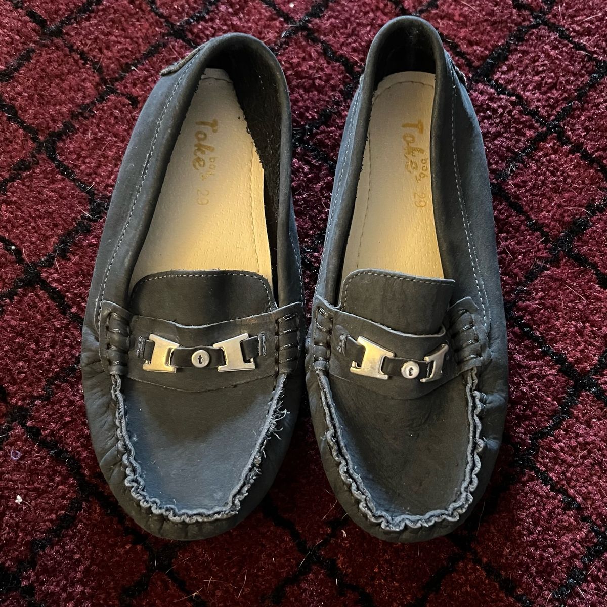 Mocassim Infantil Azul Marinho Toke Tam 29 Cal ado Infantil para