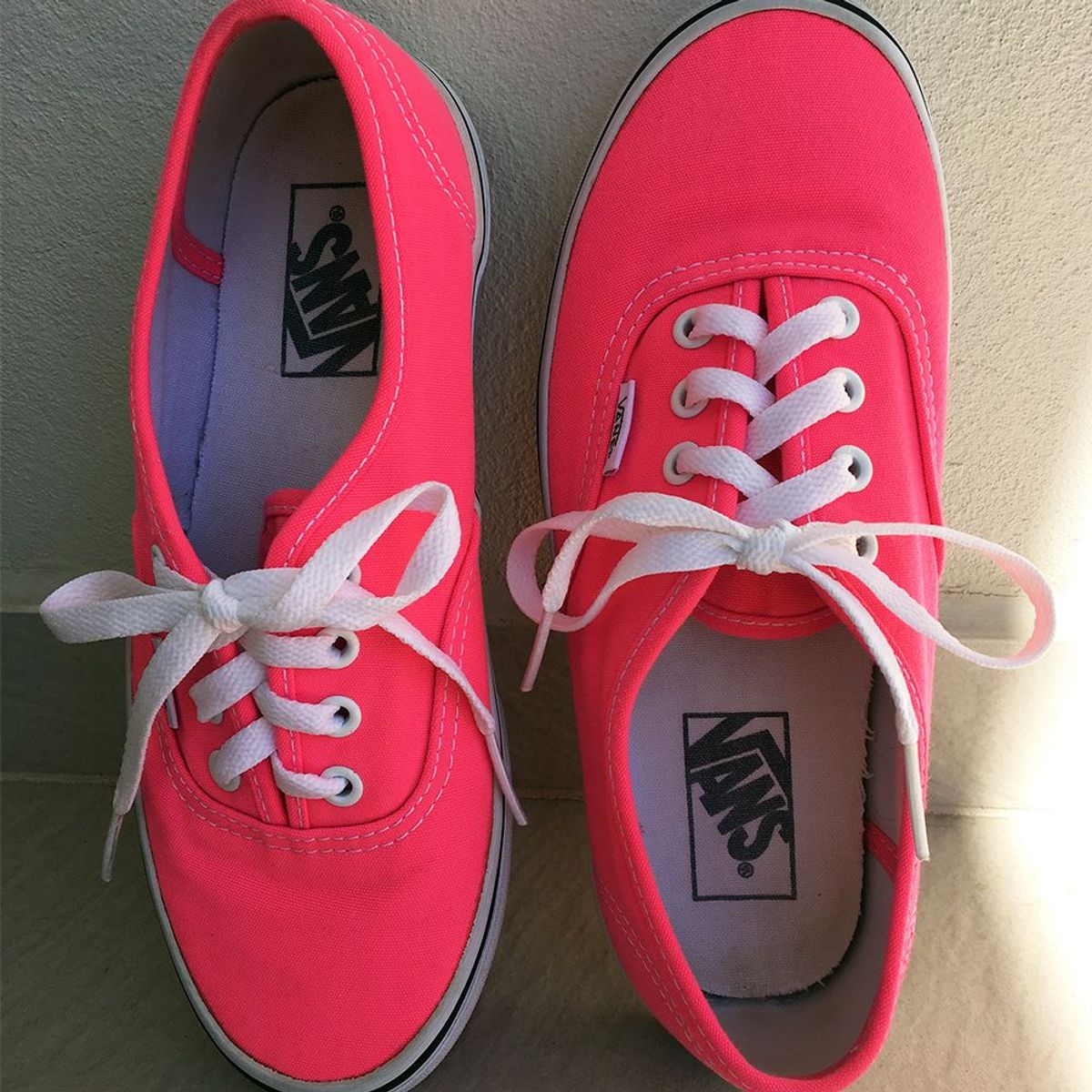 Vans cheap rosa fluorescente