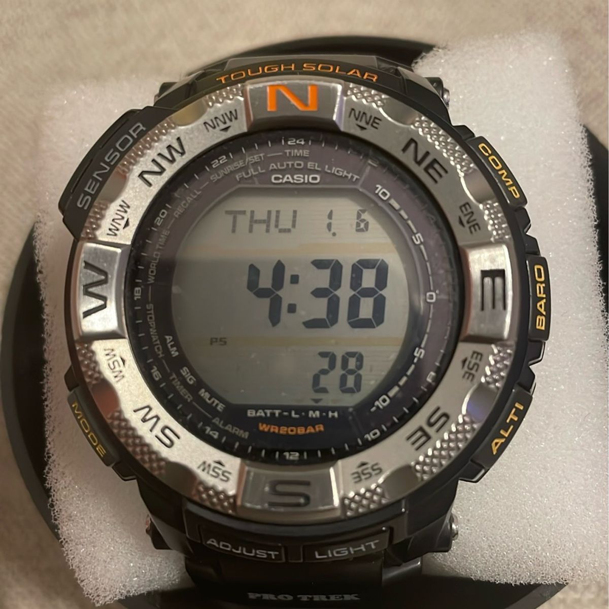 Relógio Casio Protrek 3173 Prg-260 Sensor Triplo Relógio Masculino Casio  Usado 101588773 enjoei