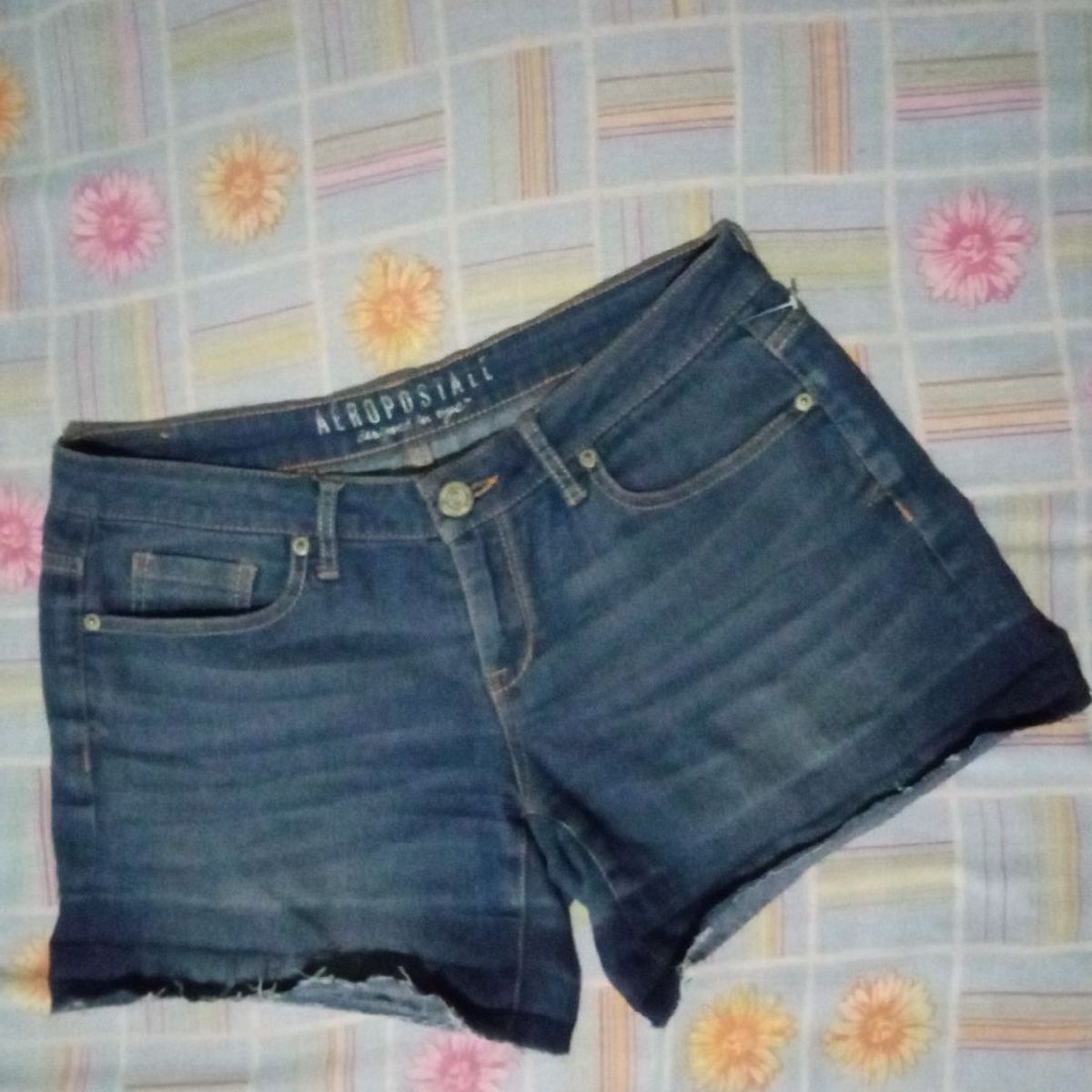 Shorts Jeans Fem Aeropostale Vintage - Compre Online