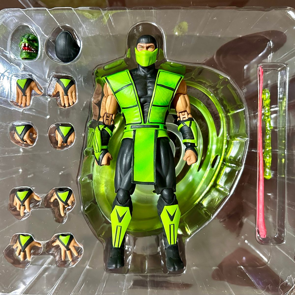 Action Figure Reptile: Mortal Kombat Escala 1/12 - Storm