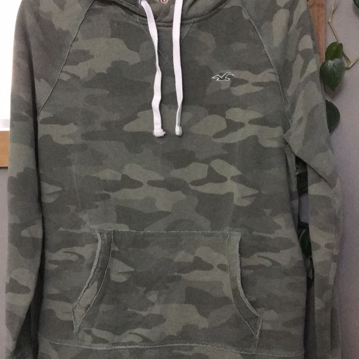 moletom hollister camuflado