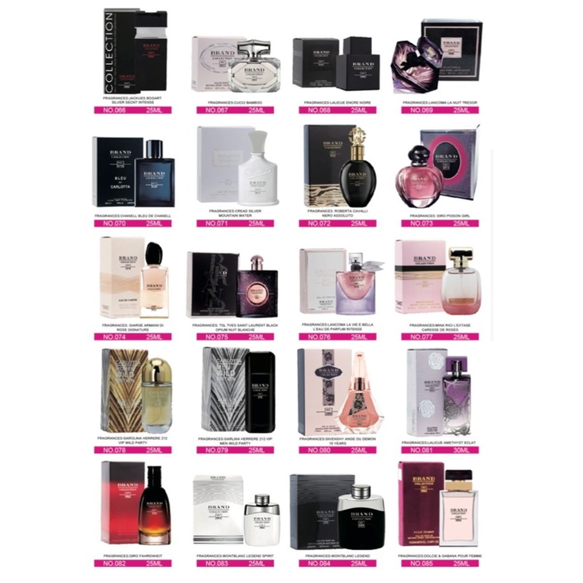 Perfumes Brand Collection Perfume Feminino Brand Collection Nunca Usado 72487032 enjoei