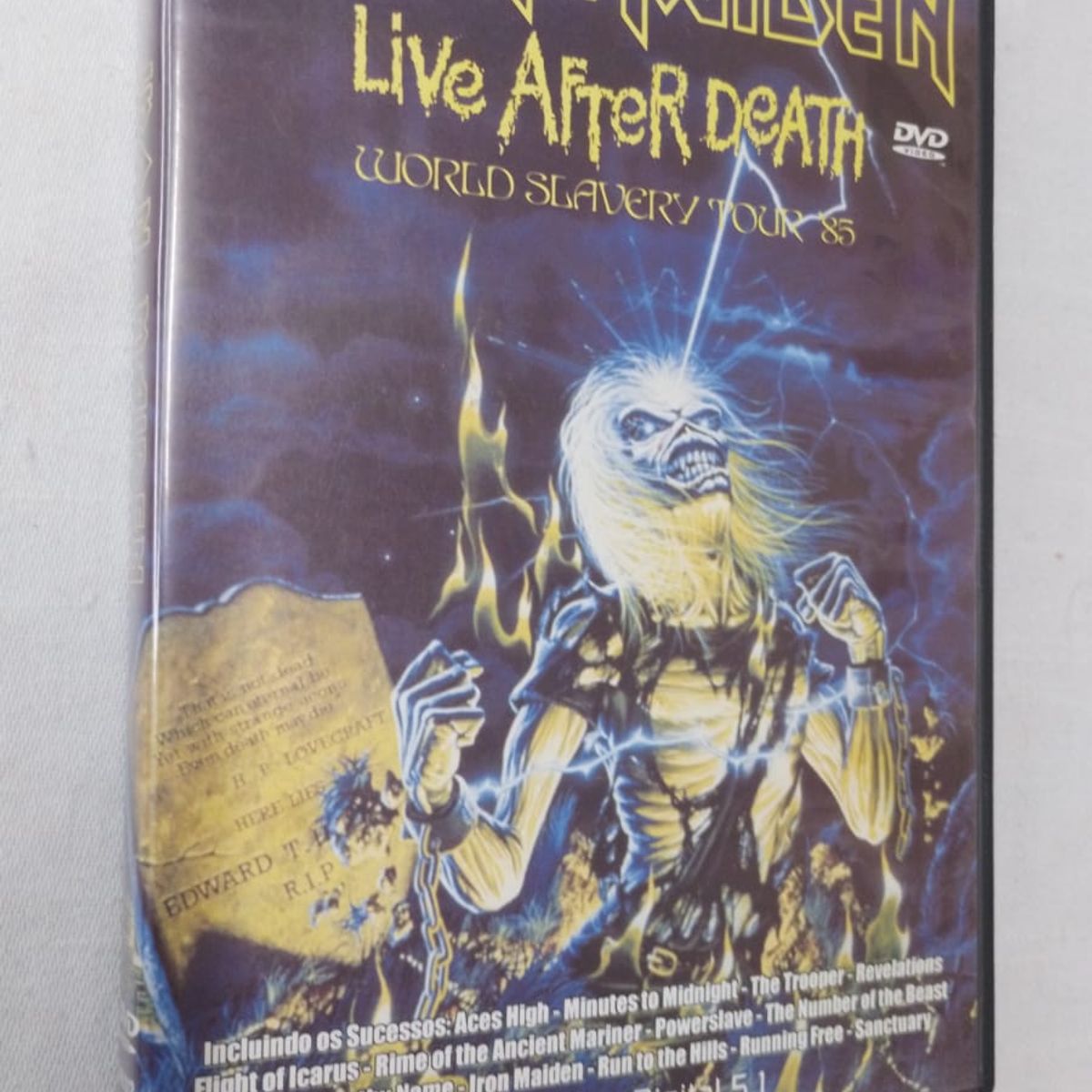 Dvd Iron Maiden - Live After Death - World Slavery Tour '85