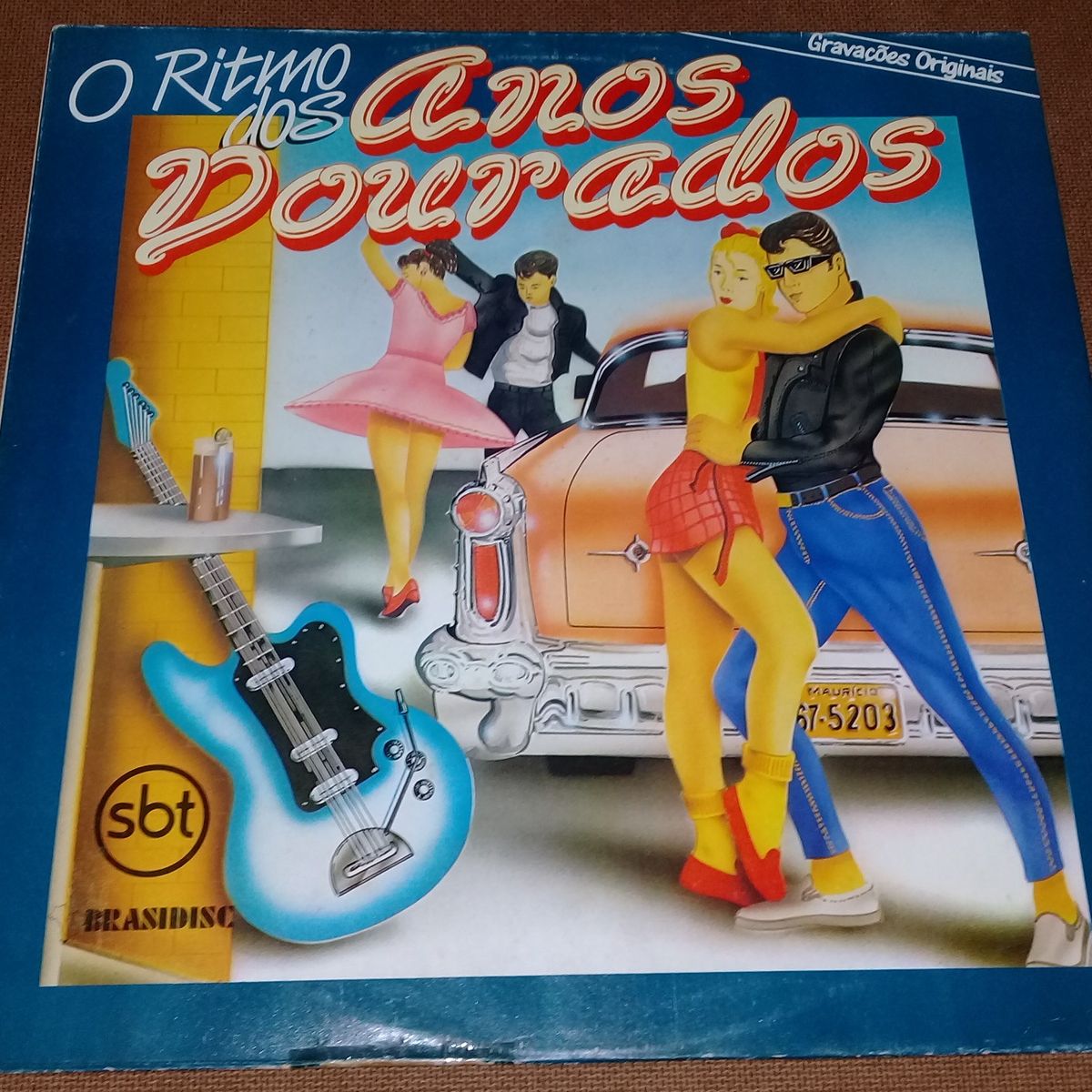 Disco Coletânea Rock Anos 50, 60 Anos Dourados Lp Vinil