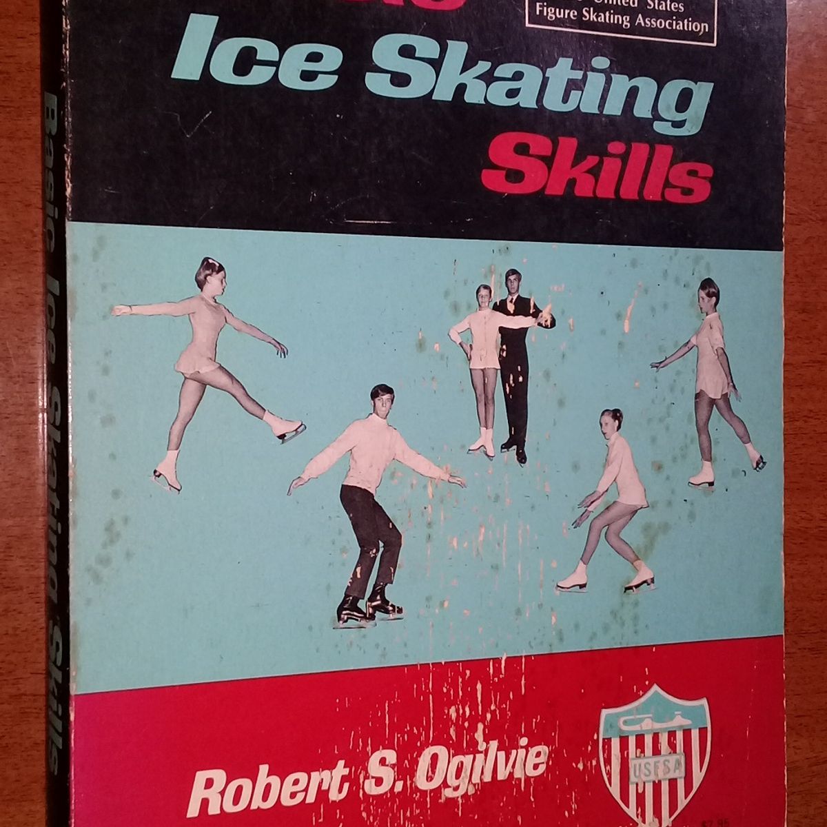 Livro Patinação No Gelo Aulas Técnicas Antigo Anos 60 em Inglês