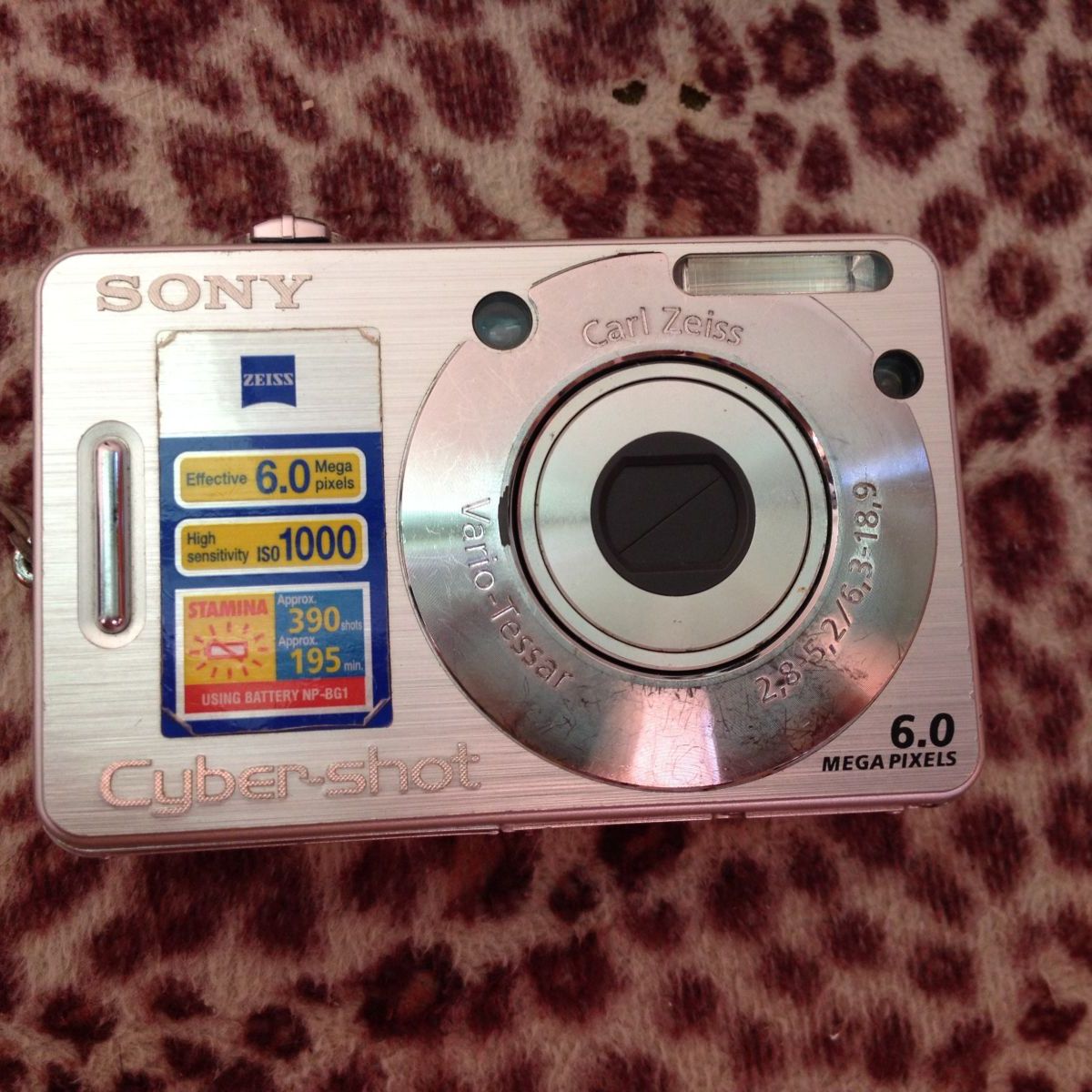 sony cyber shot 6.0