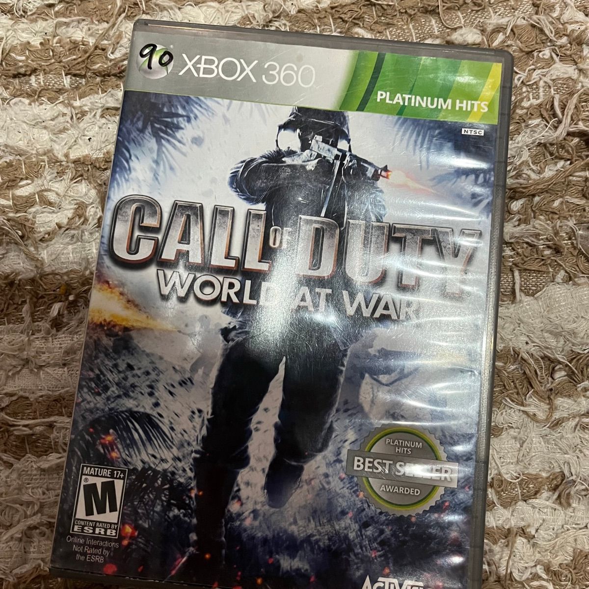 Jogo Call Of Duty - World At War - Xbox 360 Física Original