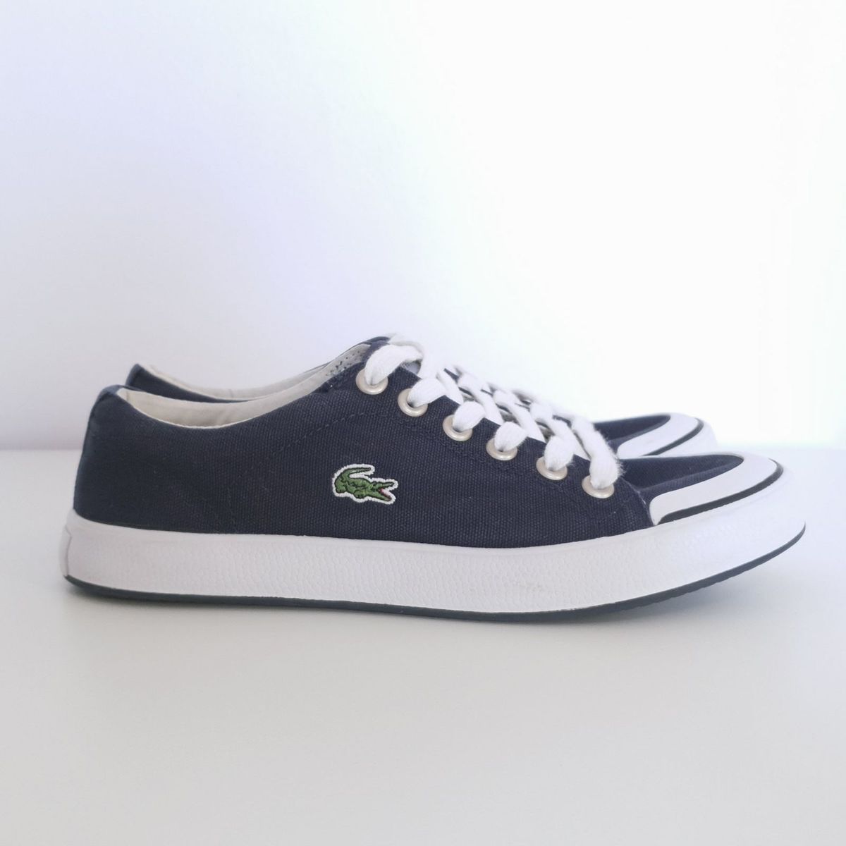 tenis lacoste feminino azul marinho