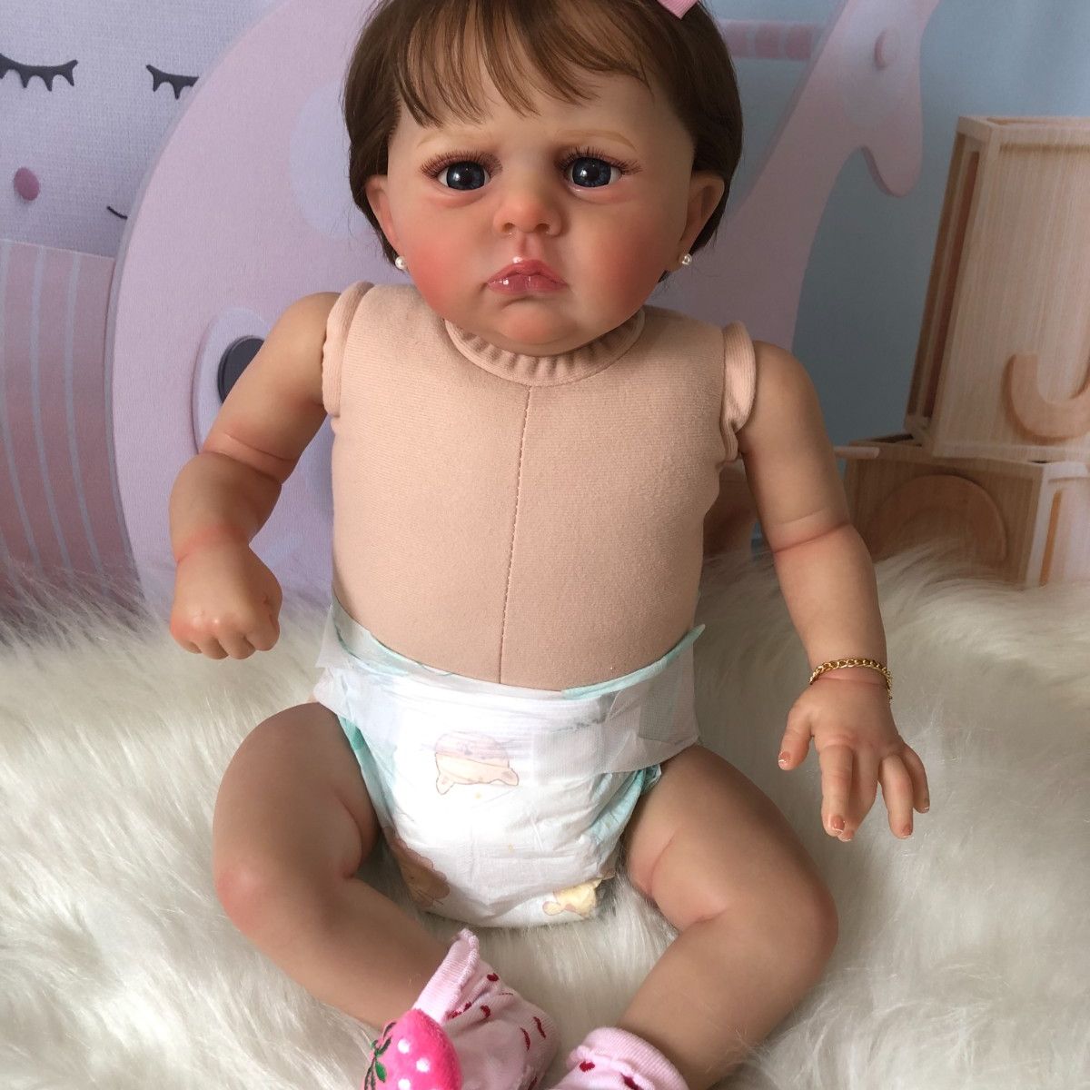 Boneca Bebê Reborn Sandie Realista - Pronto Envio! Promoção | Brinquedo  Bebê Reborn Nunca Usado 84618859 | enjoei