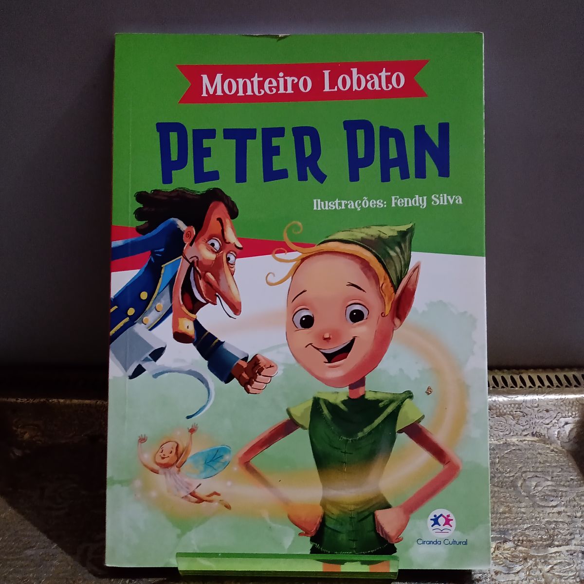 Livro - Peter Pan - Monteiro Lobato