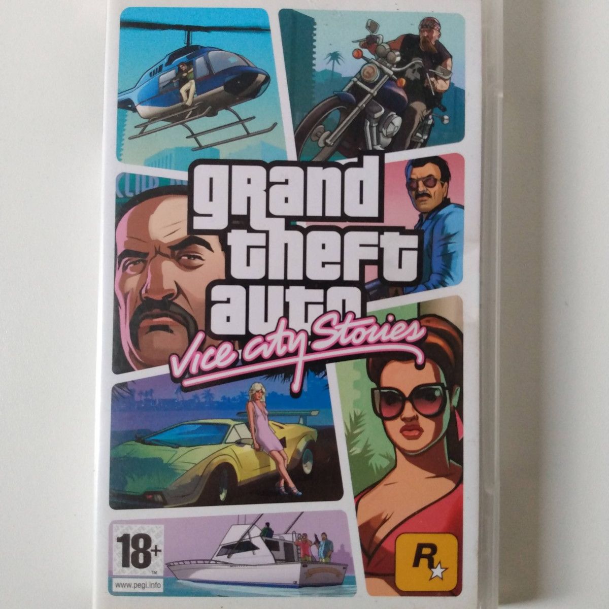 JOGO PARA PSP GTA VICE CITY STORIES CAPA REIMPRESSA - Escorrega o