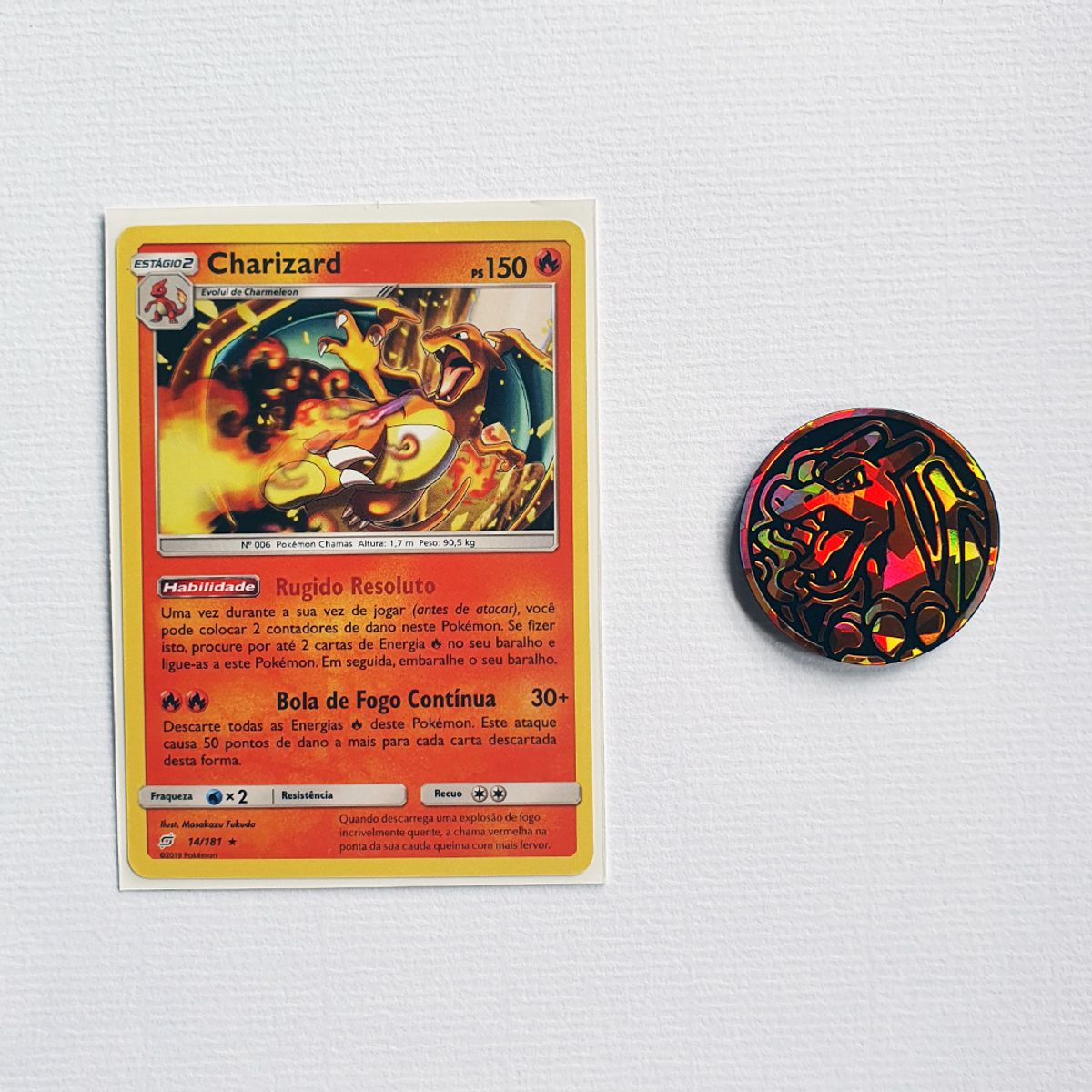 Carta Pokemon Charizard Ex | Produto Masculino Copag Nunca Usado 80153332 |  enjoei