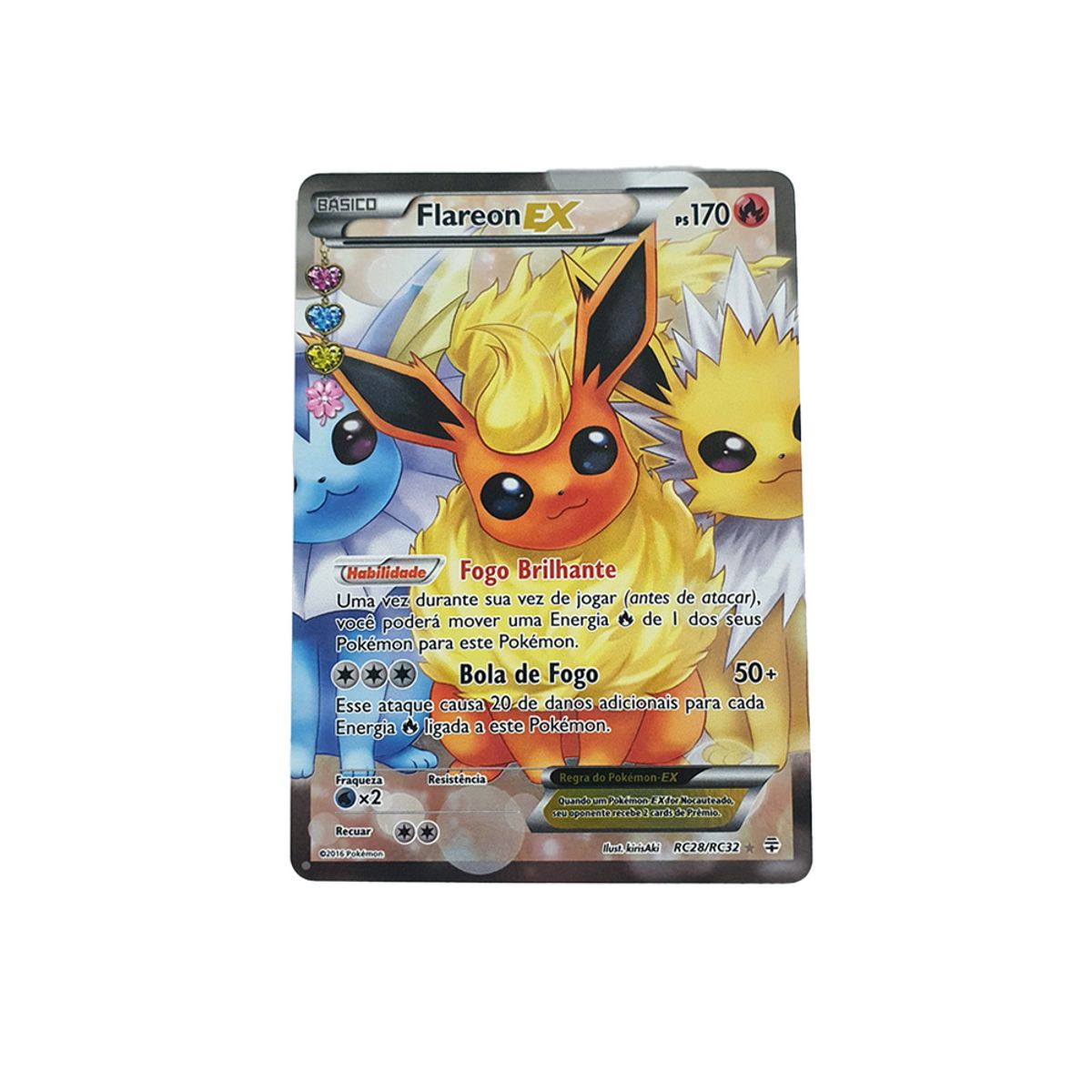 Flareon Ex Ultra Rare Jogo De Tabuleiro Nintendo Nunca Usado 50606214 Enjoei