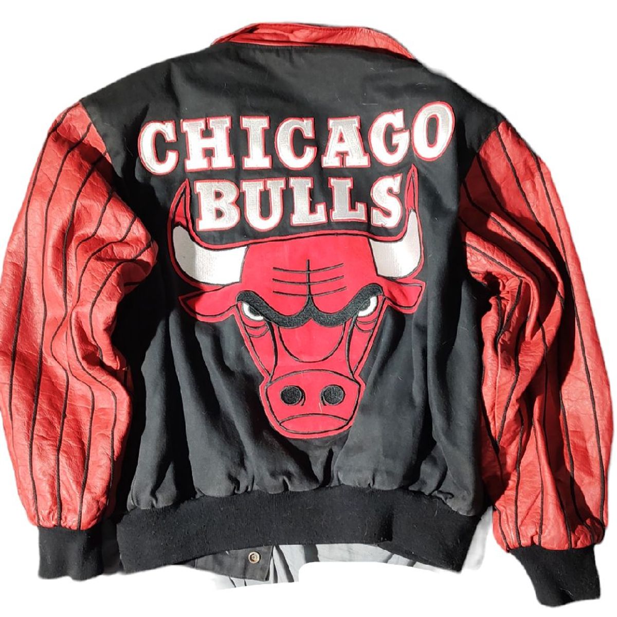 Jaqueta Jeff Hamilton Chicago Bulls Anos 90 | Jeff Hamilton Nunca