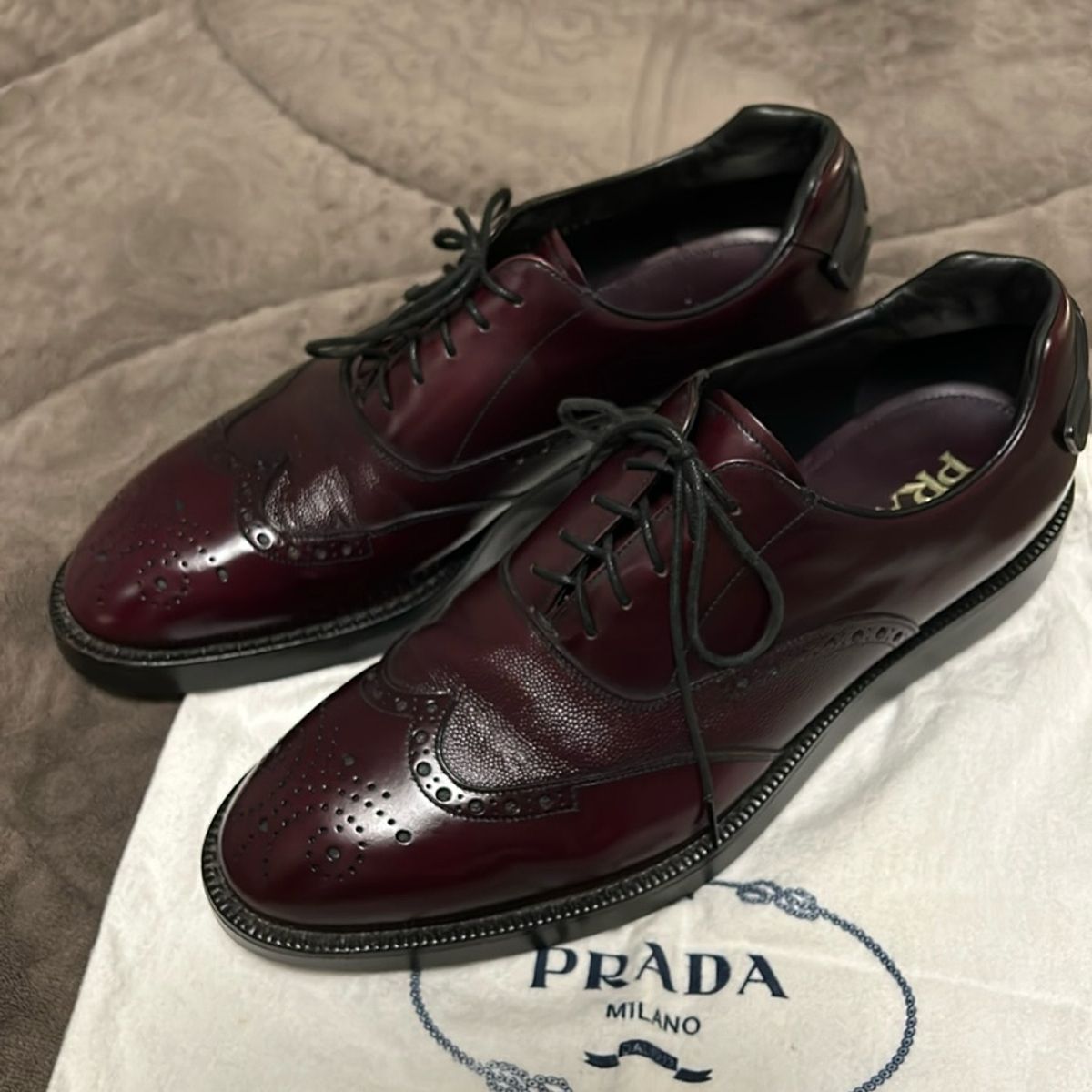 Sapatos Prada 41, Sapato Masculino Prada Usado 93920684