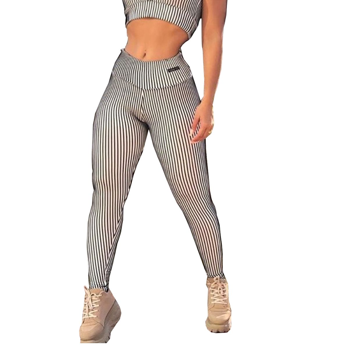 Calça legging 2024 malha grossa