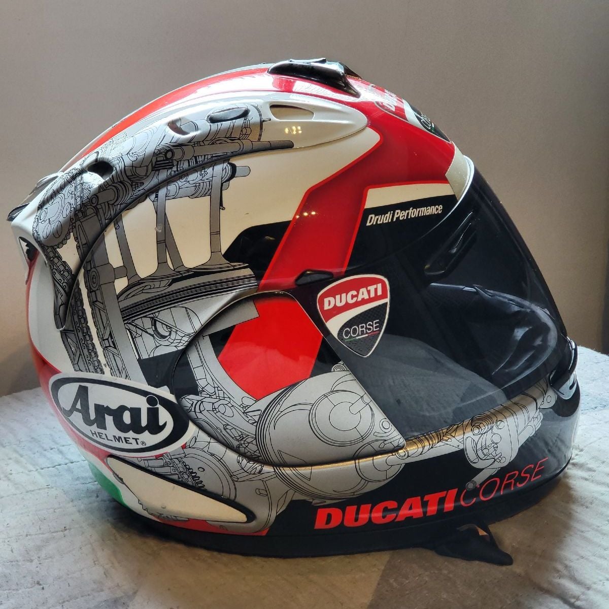 Capacete Arai Rx7 Gp Ducati | Arai Usado 109864685 | enjoei