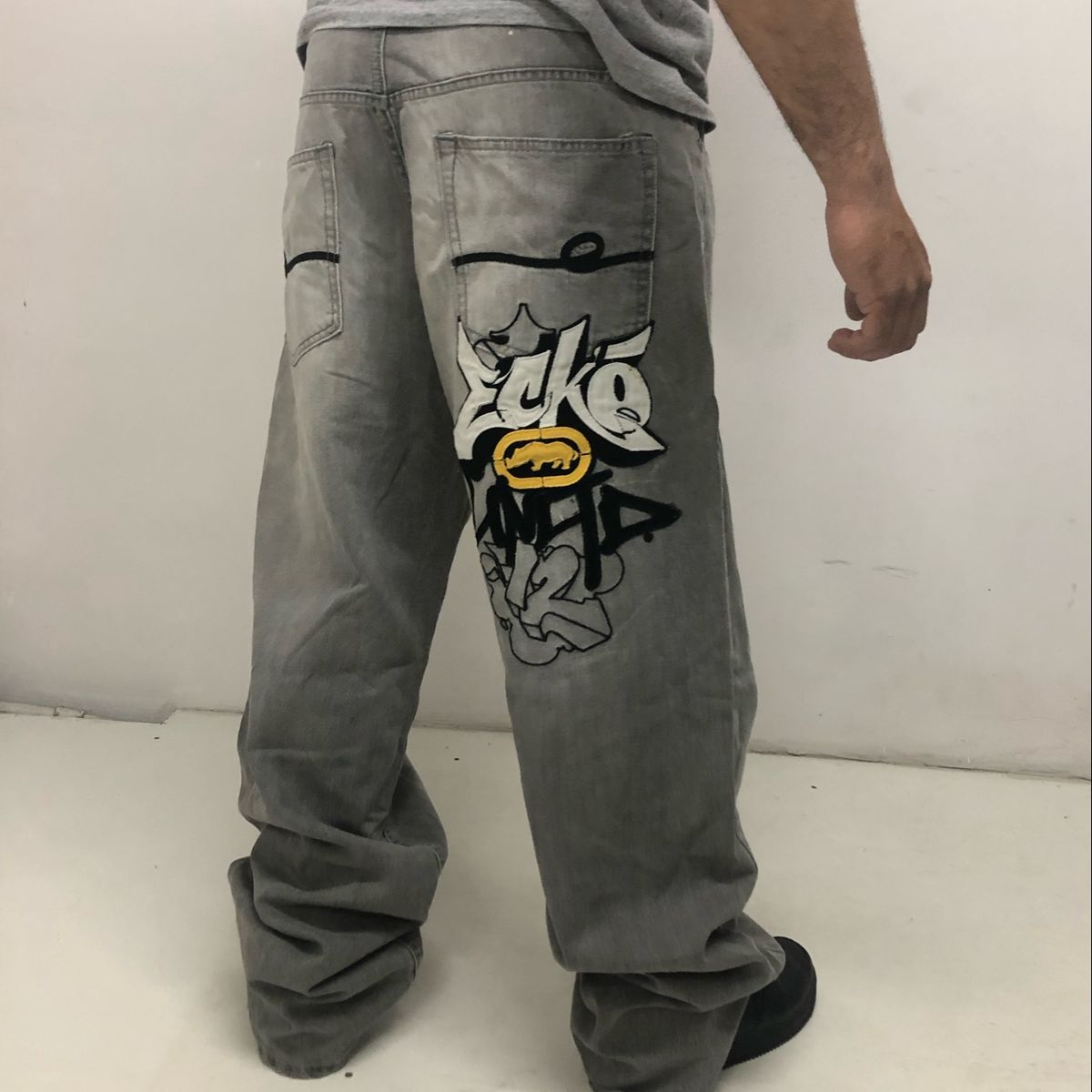 Calça jeans ecko sales masculina