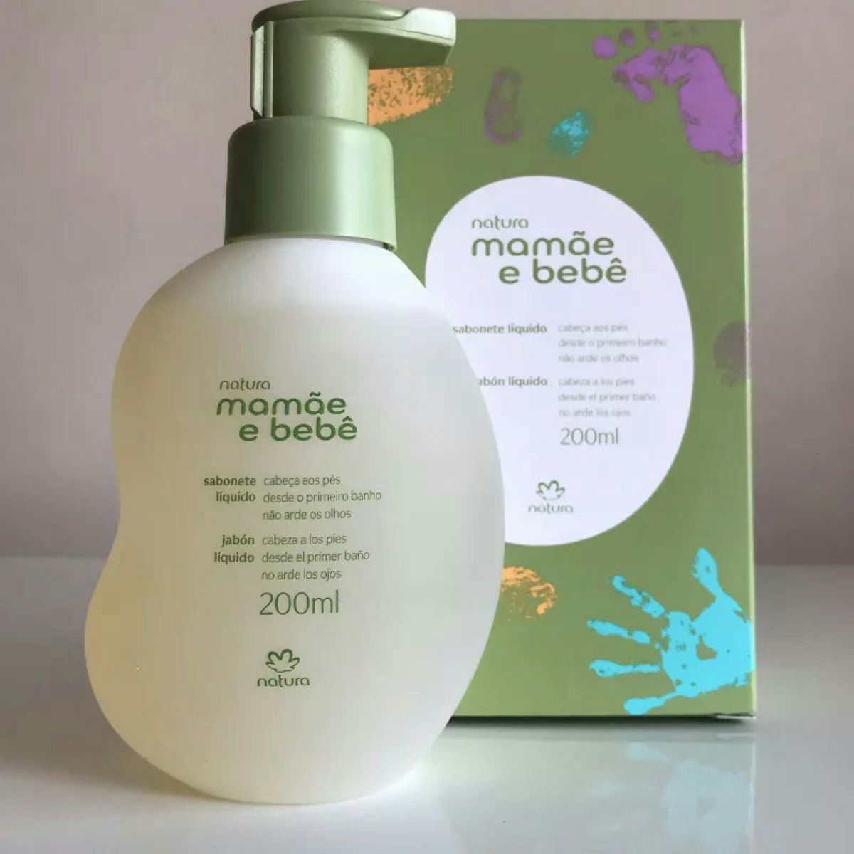 Sabonete Liquido Mamae Bebe Berco Natura Nunca Usado Enjoei