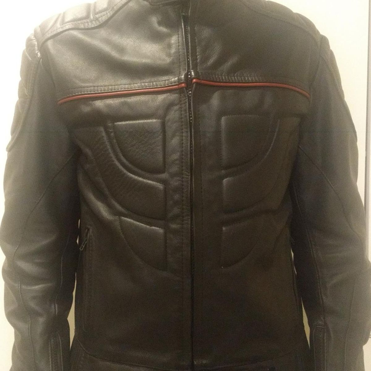 jaqueta couro augustus