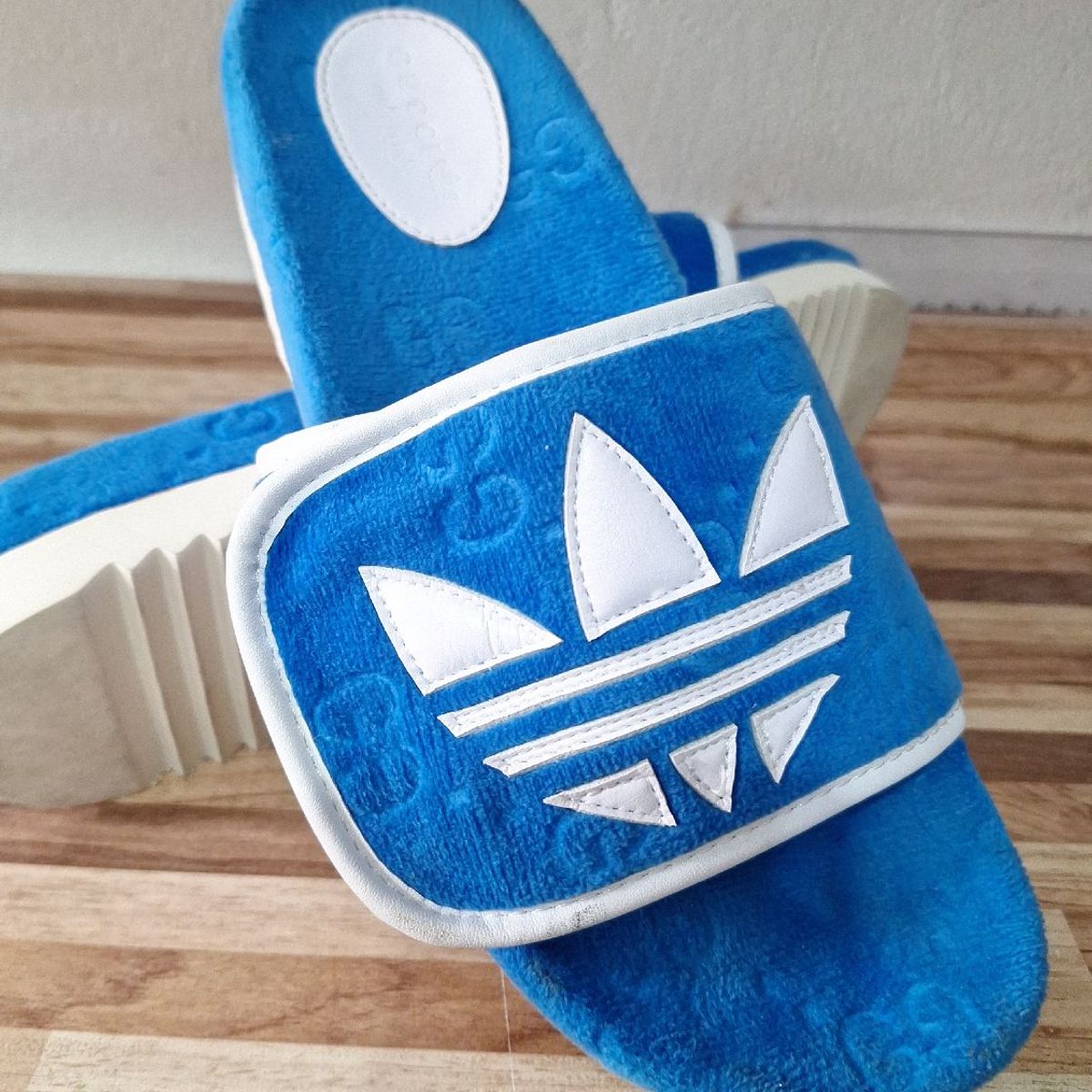 最最終値下げ！！adidas x Gucci GGチュールトップ ブルー Gucci x ブルー GGチュールトップ 最最終値下げ！！adidas