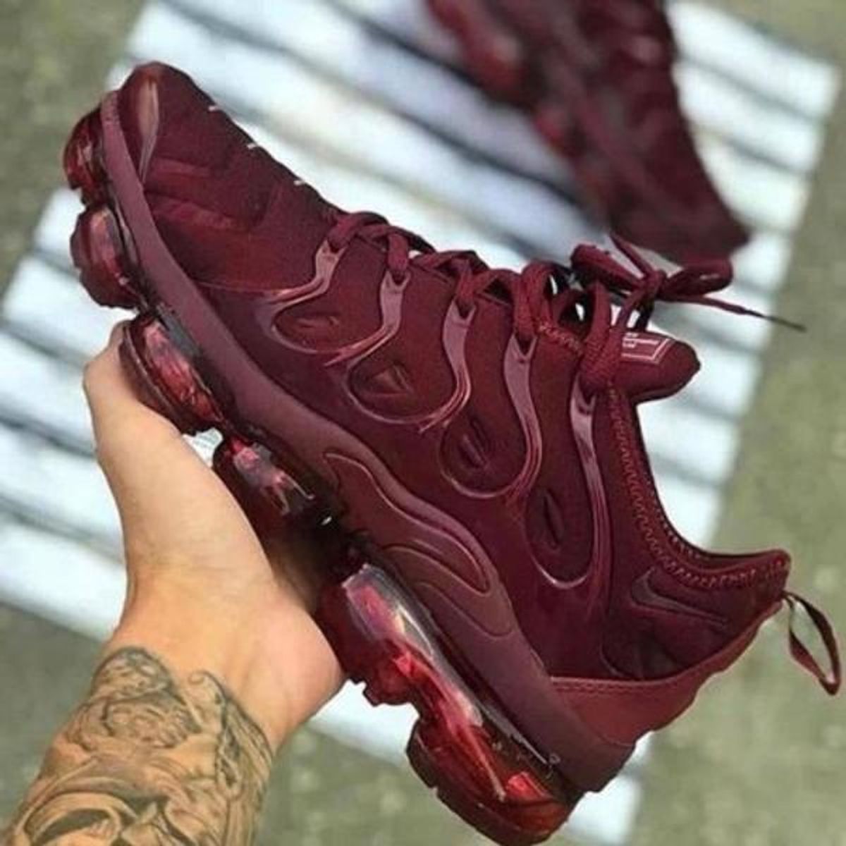 Tênis nike air vapormax plus sale vinho