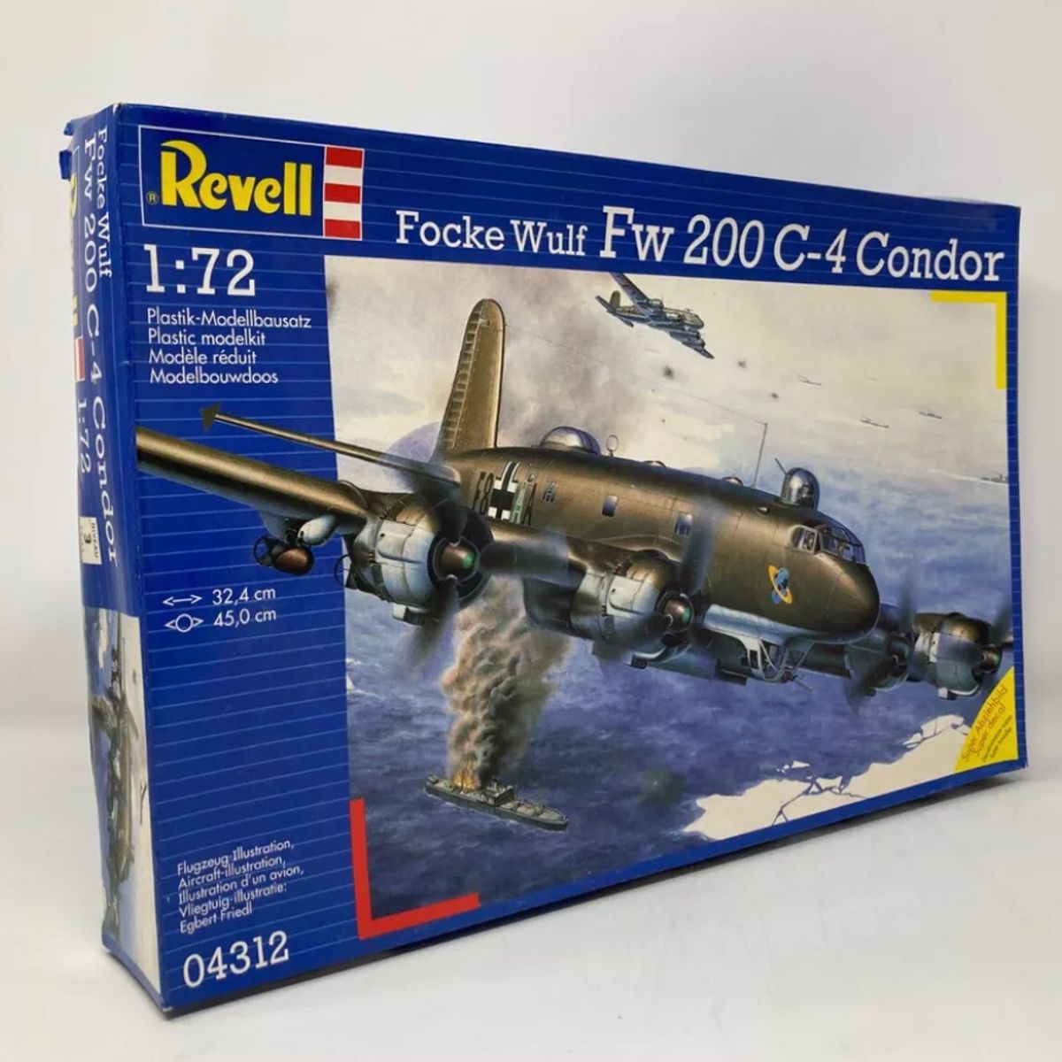 入園入学祝い Focke Wulf Fw 200 C-4 Condor | Revell Escala 1:72 Usado 航空機・ヘリコプター