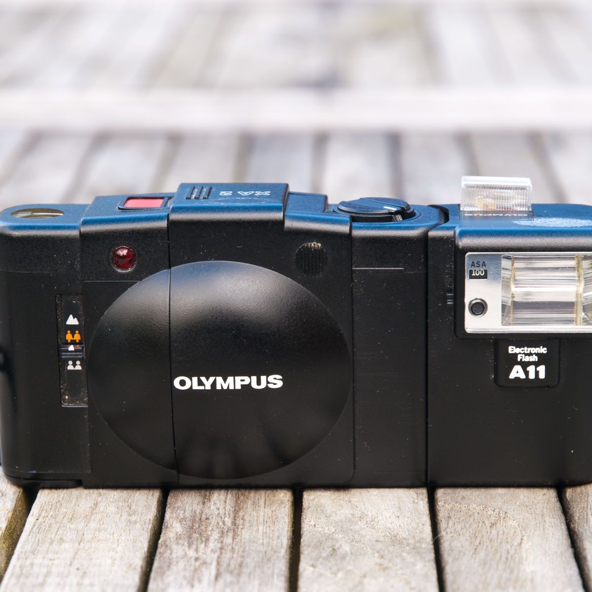 Olympus Xa2 com Flash | Máquina Fotográfica Analógica Olympus