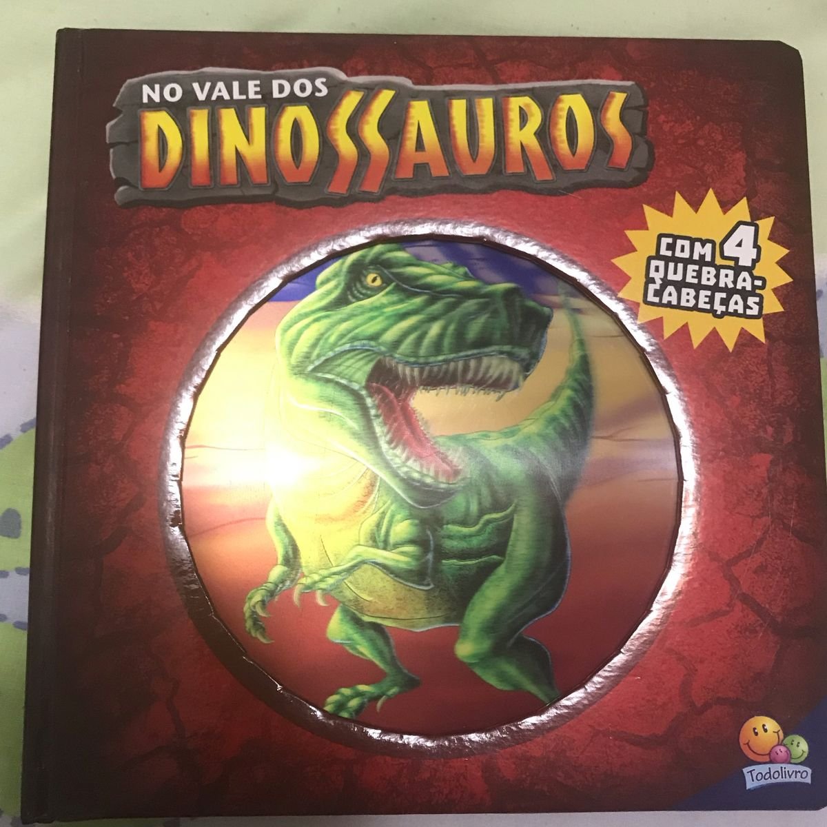 Todo Livro - Dinossauro em Quebra Cabeça