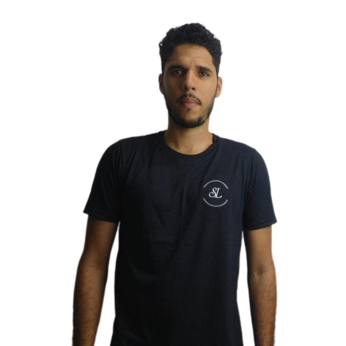 Camisa Brasil Preta, Camiseta Masculina Nunca Usado 95415256