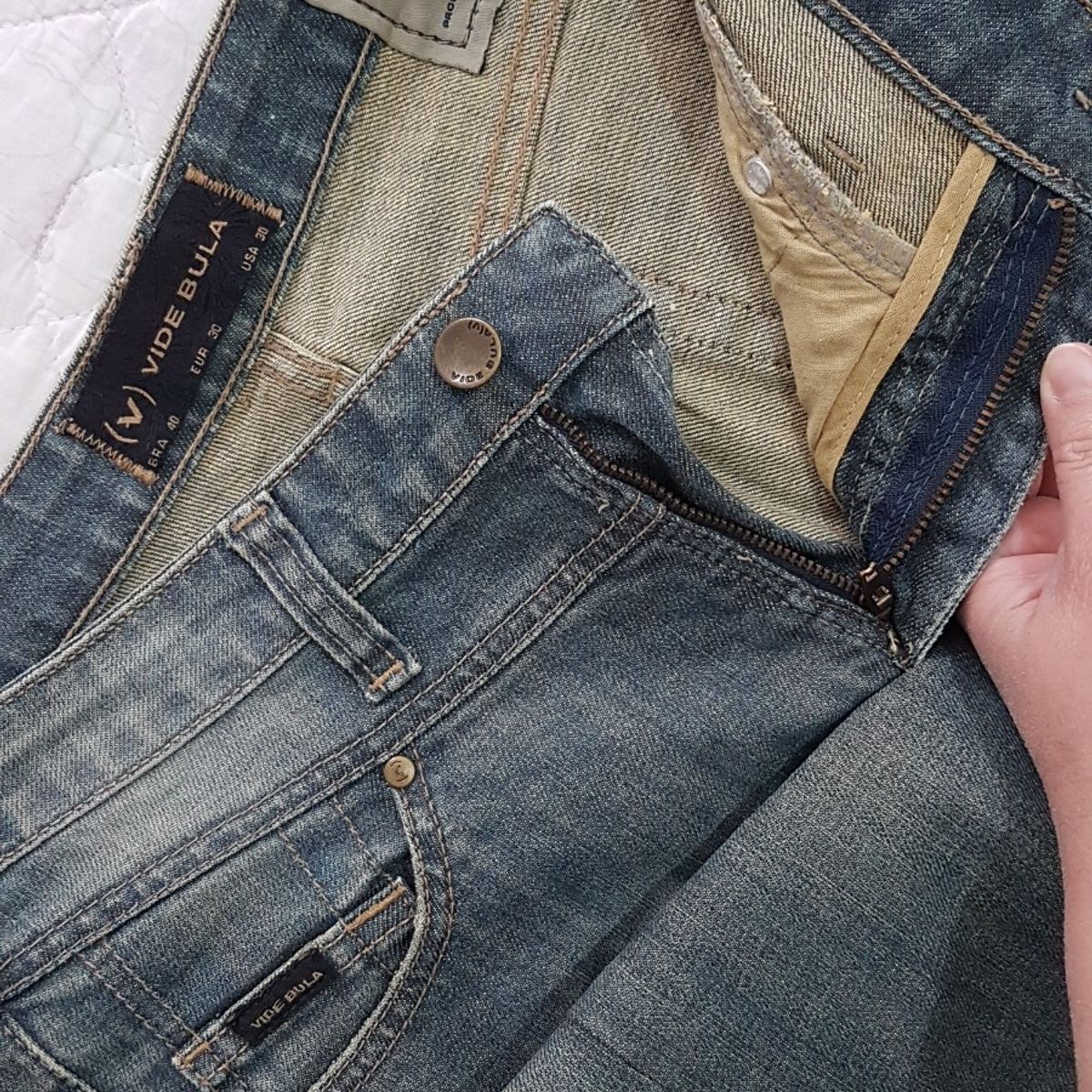 Calça jeans store vide bula feminina