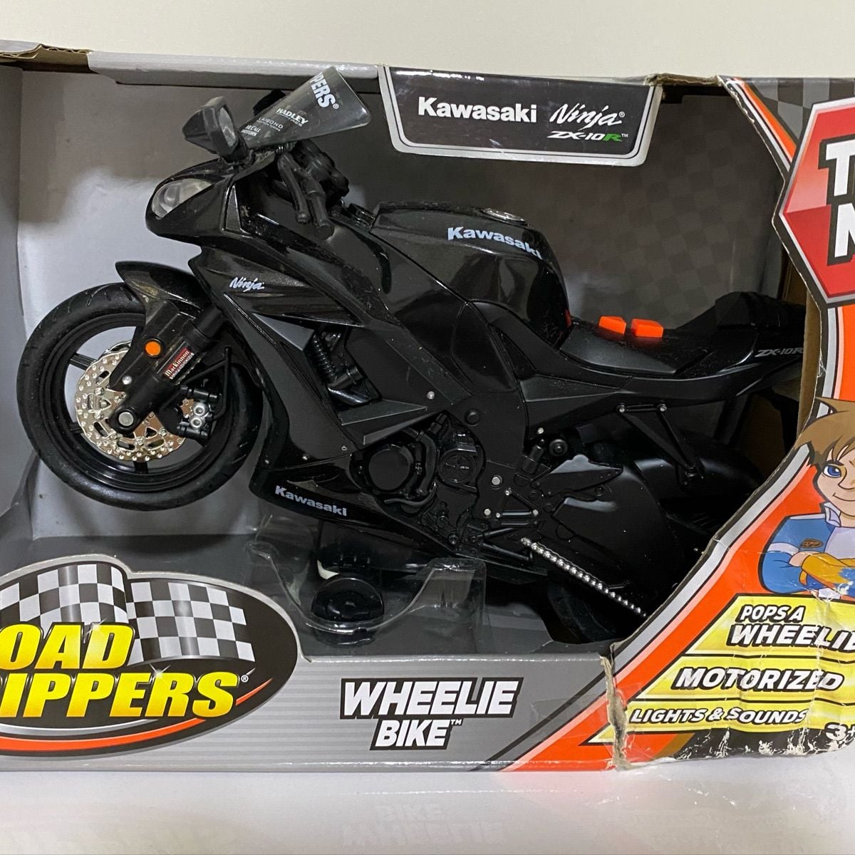 Moto Kawasaki Ninja Zx- 10r | Brinquedo Road Rippers Nunca Usado